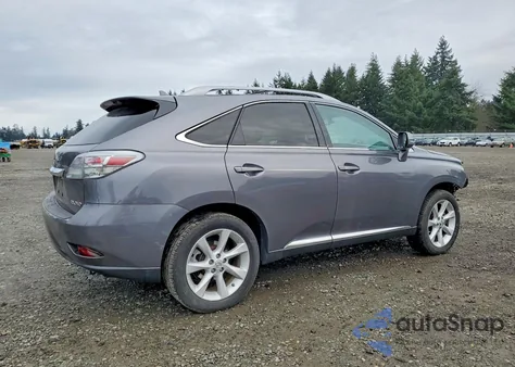 2012 Lexus Rx 350 from USA, damaged, VIN 2T2ZK1BA1CC074692